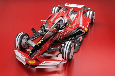 Ferrari - Semi Closed Canopy - Cockpit-Protection - Concept - Wekoworks - F1 - 2015