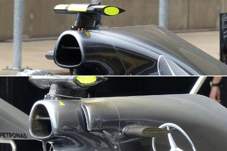 Mercedes - Technik - GP Mexiko / GP USA - 2015