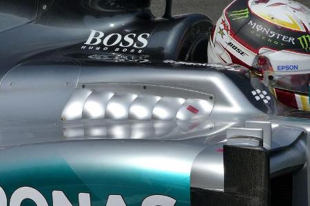 Mercedes - Technik - GP Mexiko / GP USA - 2015