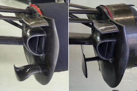 Force India - Technik - GP Mexiko / GP USA - 2015