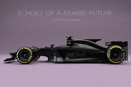 Red Bull F1 Concept 2017 - Andries van Overbeeke