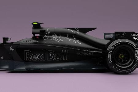 Red Bull F1 Concept 2017 - Andries van Overbeeke