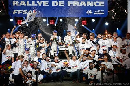 Sebastien Ogier - Volkswagen - Rallye Frankreich 2013
