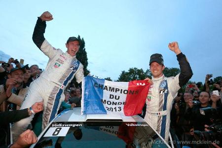 Sebastien Ogier - Volkswagen - Rallye Frankreich 2013