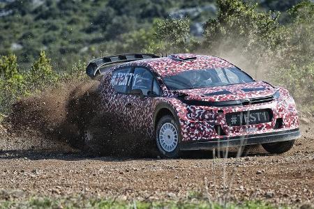 Citroën - WRC-Auto 2017 - Erprobung 2016