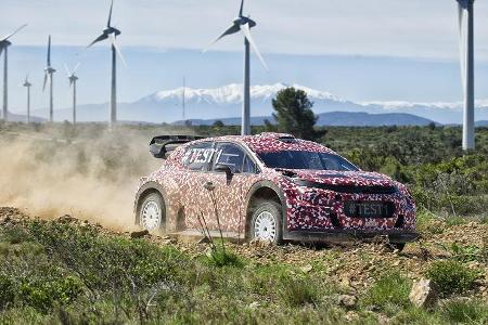 Citroën - WRC-Auto 2017 - Erprobung 2016