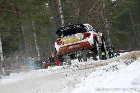Östberg, WRC, Citroen, Rallye Schweden 2014