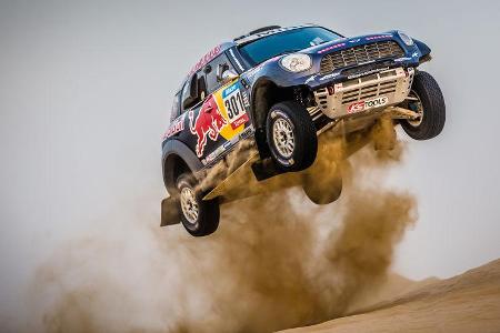 Mini All4-Racing, Prototyp, Dubai, Wüste, Impression