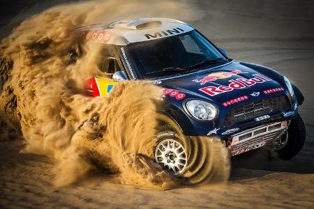Mini All4-Racing, Prototyp, Dubai, Wüste, Impression