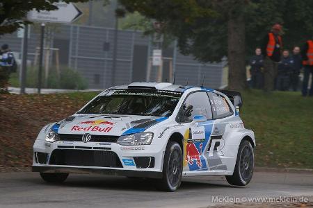 WRC Rallye Frankreich 2014, Sebastien Ogier, VW