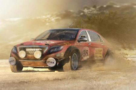 Mercedes S-Klasse - Moderne Rallye-Legenden