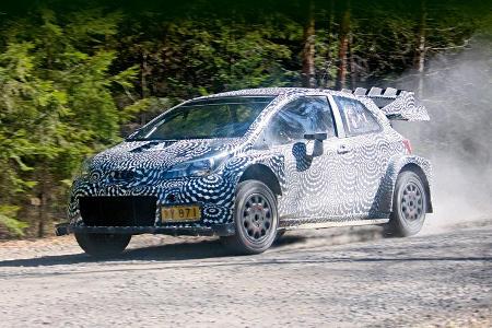 Toyota Yaris WRC 2017 - Test