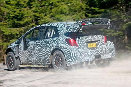 Toyota Yaris WRC 2017 - Test