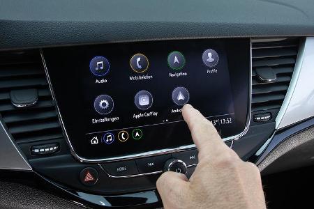 Opel Astra, Interieur