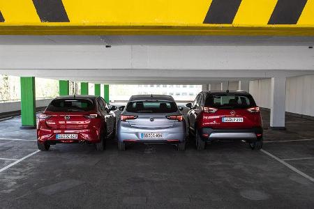 Opel Corsa, Opel Astra, Opel Crossland X, Exterieur