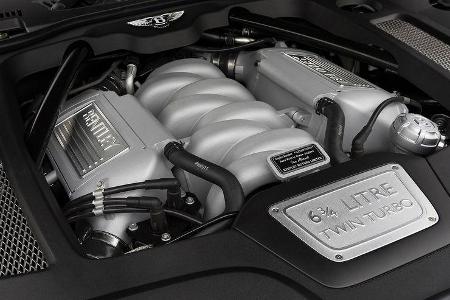 Bentley V8-Motor Bauende