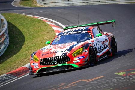 Mercedes-AMG GT3 - Startnummer #24 - Rooster Rojo J2Racing - SP9 Pro - VLN 2019 - Langstreckenmeisterschaft - Nürburgring - ...