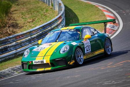 Porsche 911 GT3 Cup - Team 9 und 11 Racing - Startnummer #120 - Cup 2 - VLN 2019 - Langstreckenmeisterschaft - Nürburgring -...