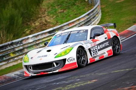 Ginetta GT4 - Startnummer #188 - Krämer Racing - SP10 - VLN 2019 - Langstreckenmeisterschaft - Nürburgring - Nordschleife