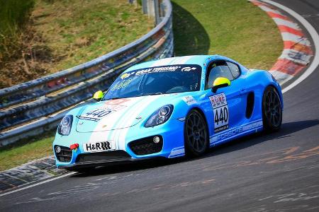 Porsche Cayman - Startnummer #440 - Team 9 und 11 Racing - V5 - VLN 2019 - Langstreckenmeisterschaft - Nürburgring - Nordsch...