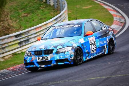 BMW 325i e90 - Startnummer #738 - rent2drive-Familia Racing - V4 - VLN 2019 - Langstreckenmeisterschaft - Nürburgring - Nord...