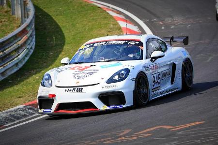 Porsche 718 Cayman GT4 CS - Startnummer #945 - Cup 3 - VLN 2019 - Langstreckenmeisterschaft - Nürburgring - Nordschleife