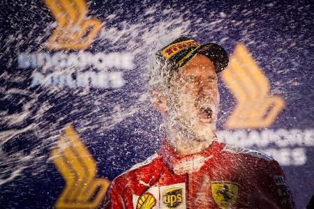 Sebastian Vettel - Ferrari - GP Singapur 2019 - Rennen