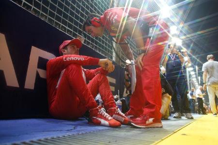 Charles Leclerc - Ferrari - GP Singapur 2019 - Rennen