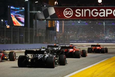 Start - GP Singapur 2019 - Rennen