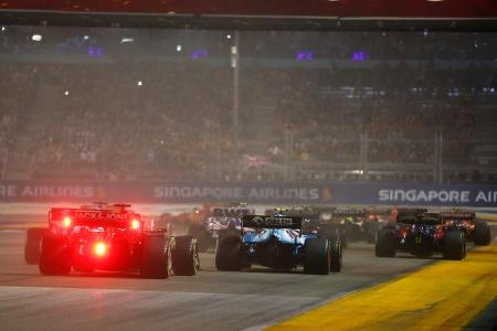 Start - GP Singapur 2019 - Rennen