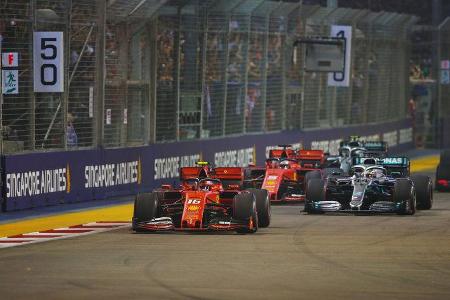 Charles Leclerc - Ferrari - GP Singapur 2019 - Rennen