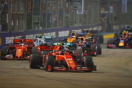Charles Leclerc - Ferrari - GP Singapur 2019 - Rennen