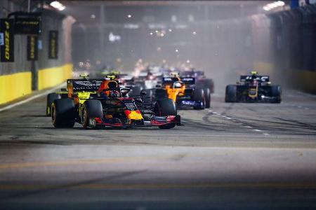 Alexander Albon - Red Bull - GP Singapur 2019 - Rennen