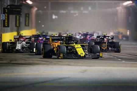 Nico Hülkenberg - Renault - GP Singapur 2019 - Rennen