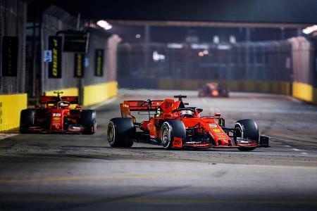 Sebastian Vettel - Ferrari - GP Singapur 2019 - Rennen