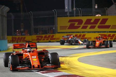 Sebastian Vettel - Ferrari - GP Singapur 2019 - Rennen