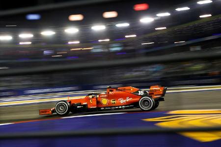 Charles Leclerc - Ferrari - GP Singapur 2019 - Rennen