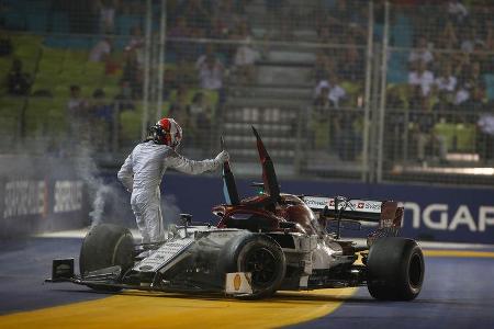 Kimi Räikkönen - Alfa Romeo - GP Singapur 2019 - Rennen