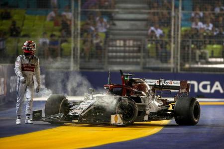 Kimi Räikkönen - Alfa Romeo - GP Singapur 2019 - Rennen