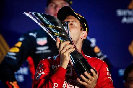 Sebastian Vettel - Ferrari - GP Singapur 2019 - Rennen
