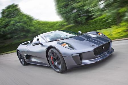 Jaguar C-X75, Frontansicht