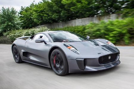 Jaguar C-X75, Frontansicht