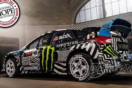 Ken Block Hoonigan Ford Focus RS RX 2016 Gymkhana Auktion