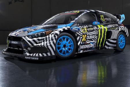Ken Block Hoonigan Ford Focus RS RX 2016 Gymkhana Auktion