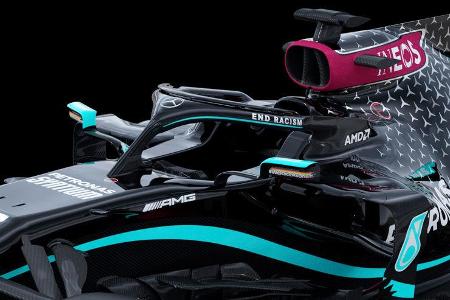 Mercedes - Schwarze Lackierung - W11 - 2020
