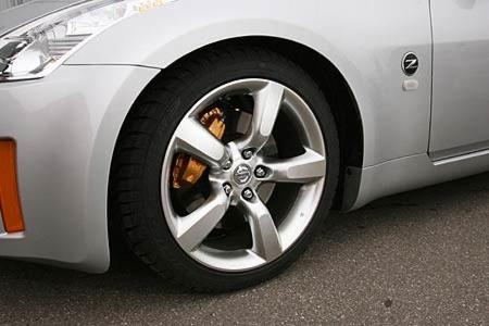 Die Bremsanlage gibt sich standfest.