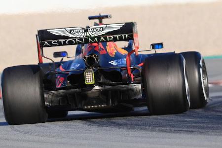 Red Bull - Diffusor - F1-Test - Barcelona - 2020