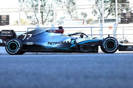 Mercedes - Profil - F1-Test - Barcelona - 2020