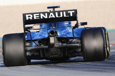Renault - Diffusor - F1-Test - Barcelona - 2020