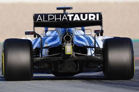 Alpha Tauri - Diffusor - F1-Test - Barcelona - 2020